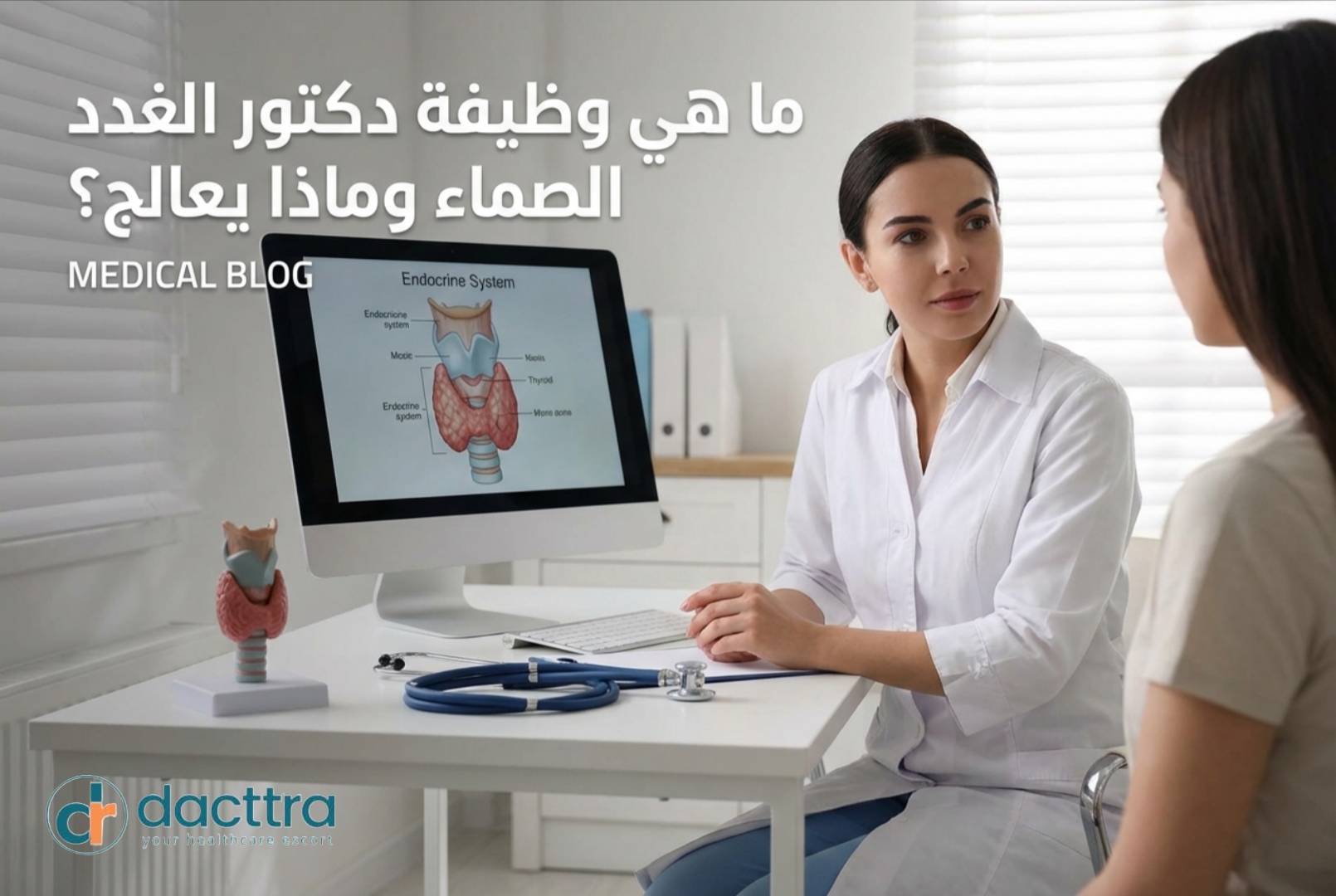 image of article متى نحتاج طبيب الغدد الصماء ؟ Image